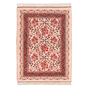ذرع و نیم قشقایی هزار گل کرم کد 2538