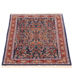 قالیچه هزارگل خراسان چله ابریشم 3304