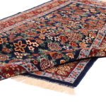قالیچه هزارگل خراسان چله ابریشم 3304