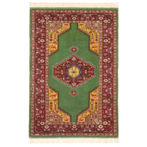قالیچه خراسان چله ابریشم 3308