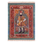 قالیچه قشقایی تصویر نادرشاه