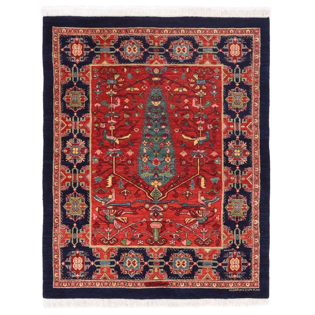 بختیار رنگ گیاهی کارکرده