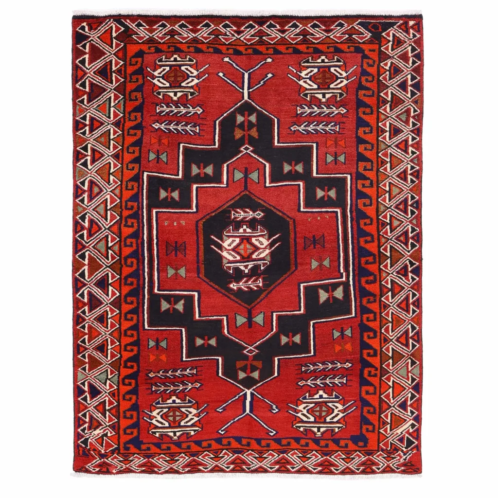فرش لری (2.99) متری قرمز
