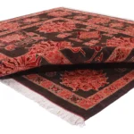 قالیچه مربع سلطان آباد (۶.۴۴) متری قهوه ای